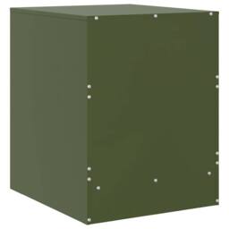 Berkfield Home Durable Bedside Cabinets 2 pcs Green 34.5x39x44 cm Steel - thumbnail 9