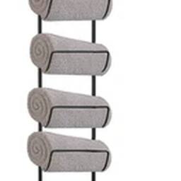 Havendro Wine Rack Wall Mounted Home Bar Bottle Stand in Black - thumbnail 4
