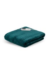 Dreamland 'Hurry Home' Deluxe Velvet Warming Emerald Green Throw - thumbnail 3