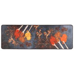 Berkfield Home Kitchen Rug Multicolour 60x180 cm Washable Anti Slip - Size: 100 cm diameter - thumbnail 2