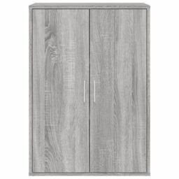 Berkfield Home Sideboard Grey Sonoma 60x31x84 cm Engineered Wood - Size: 60 x 31 x 84 cm - thumbnail 5
