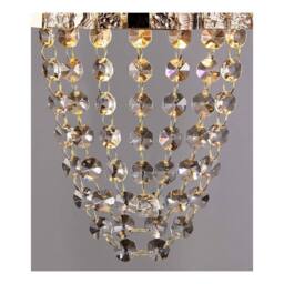 Netlighting Camden Wall Lamp 2 Light G9 Rose Gold Mosaic Glass Crystal - thumbnail 5
