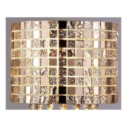Netlighting Camden Wall Lamp 2 Light G9 Rose Gold Mosaic Glass Crystal - thumbnail 4