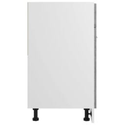 Berkfield Home Drawer Bottom Cabinet Grey Sonoma 60x46x81.5 cm Engineered Wood - thumbnail 6