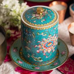 Candle Up Tranquil Teal Large Candle - thumbnail 2