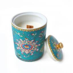 Candle Up Tranquil Teal Large Candle - thumbnail 3