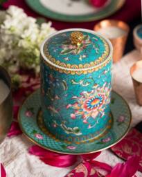 Candle Up Tranquil Teal Large Candle - thumbnail 5