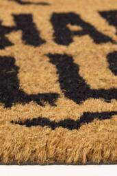Homescapes Happy Halloween Non-Slip Coir Doormat, 40 x 60 cm in Natural - thumbnail 3