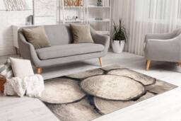 RugsX Fusion Rug in Yellow - Size: 160 cm x 220 cm - thumbnail 4