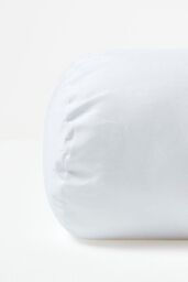 Homescapes Super Microfibre Bolster Cushion - Luxury Cushion Filler & Inserts in White - Size: 30 cm x 18 cm - thumbnail 2