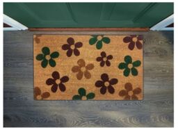 THE RUGS Coir Doormat Gainsborough Flowers 45x75 cm - Size: 45 cm x 75 cm - thumbnail 2