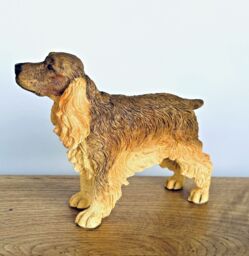 Animal Crackers Golden Brown Cocker Spaniel Dog Figurine By Leonardo, Gift Boxed - thumbnail 3