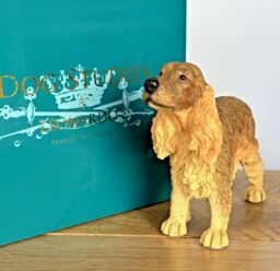 Animal Crackers Golden Brown Cocker Spaniel Dog Figurine By Leonardo, Gift Boxed - thumbnail 2