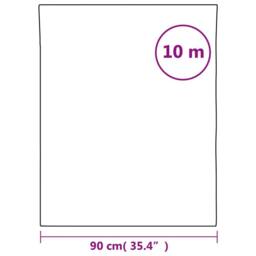 Berkfield Home Decorative Window Film Frosted 3D Rainbow Pattern 90x1000 cm PVC in White - thumbnail 8