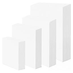 SPETLEK 4 Pack Canvas Set-White Painting for Acrylic, Oil & Watercolor Artist in White - thumbnail 2