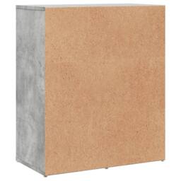 Berkfield Home Sideboards 2 pcs Concrete Grey 60x31x70 cm Engineered Wood - Size: 60 x 31 x 70 cm - thumbnail 7