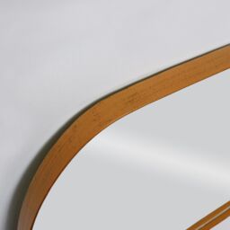 Agenzia 14 Modern Gold Pebble Metal Wall Mirror 41 x 53cm - Size: 41 x 53 cm - thumbnail 3