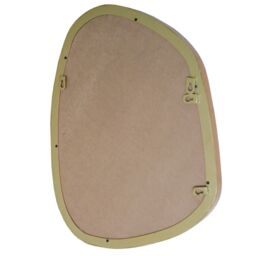 Agenzia 14 Modern Gold Pebble Metal Wall Mirror 41 x 53cm - Size: 41 x 53 cm - thumbnail 6