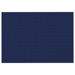 Berkfield Home Weighted Blanket Blue 155x220 cm 11 kg Fabric - thumbnail 3