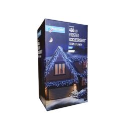 Samuel Alexander 11.5m 460 LED Frosted IcicleBrights Christmas String Lights in White - thumbnail 6