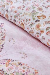 Catherine Lansfield 'Enchanted Butterfly' Duvet Cover Set in Pink - Size: Single - thumbnail 4