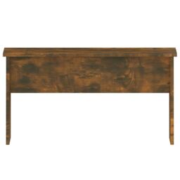 Berkfield Home Coffee Table Smoked Oak 80x50.5x41.5 cm Engineered Wood in Brown - thumbnail 4
