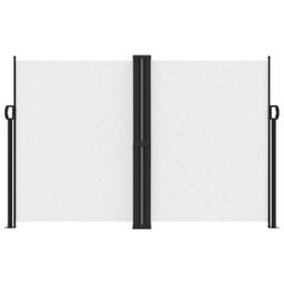 Berkfield Home Retractable Side Awning White 160x1000 cm