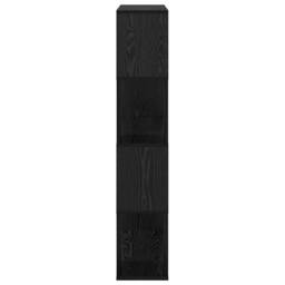 Berkfield Home Elegant Entertainment Centre Black oak Engineered wood 80 x 24 x - thumbnail 6