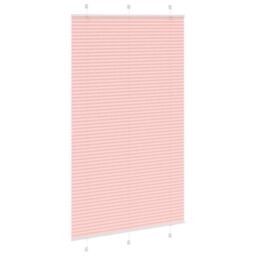 Berkfield Home Pleated Blind Pink 115x200 cm Fabric Width 114.4 cm Polyester - thumbnail 3