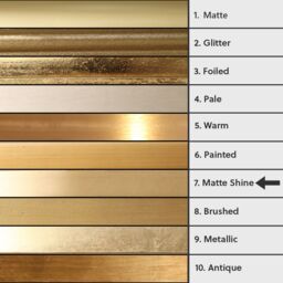 Melody Maison Large Gold Arched Leaner Mirror 150cm X 60cm - Size: 150 cm X 60 cm - thumbnail 6