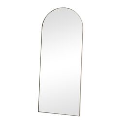 Melody Maison Large Gold Arched Leaner Mirror 150cm X 60cm - Size: 150 cm X 60 cm - thumbnail 1