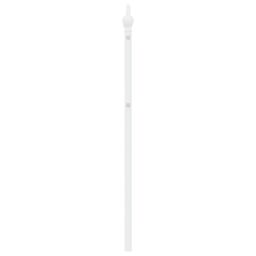 Berkfield Home Metal Headboard White 180 cm - thumbnail 4