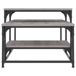 Berkfield Home Coffee Table Grey Sonoma 102x60x45 cm Engineered Wood - Size: 102 x 60 x 45 cm - thumbnail 5