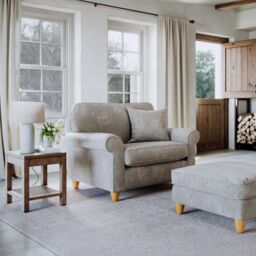 The Great Sofa Company Flora Snuggle Chair Glory Beige - thumbnail 1