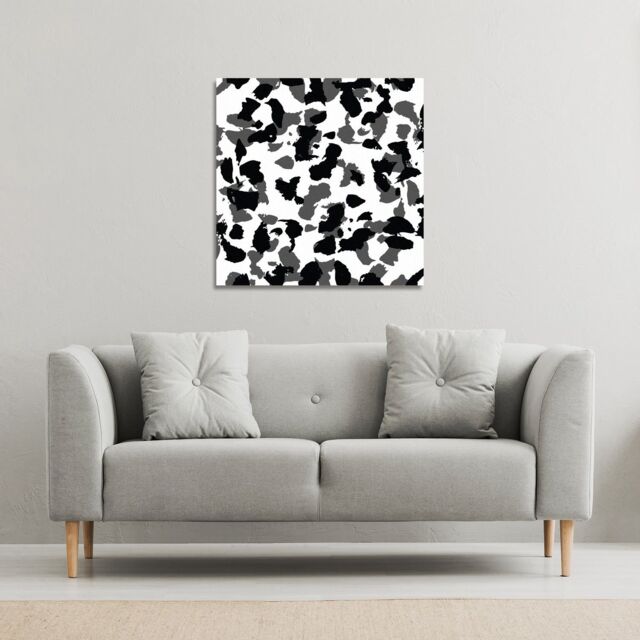 Benjamin Tate Design Animal Print (Canvas Print) / 61 x 61 x 4cm in Natural - Size: 61 x 61 x 4 cm - image 1
