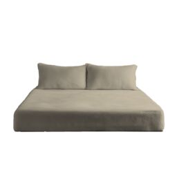 Snug City Teddy Fitted Sheet 30cm Extra Deep Soft Cuddly Soft Touch Bedding in Beige - Size: Single - thumbnail 2