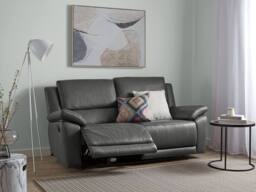 Home Garden Direct Scylla Recliner Sofa Set Power Reclining Sofas in Grey - Size: 3 Seater - thumbnail 2