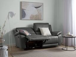 Home Garden Direct Scylla Recliner Sofa Set Power Reclining Sofas in Grey - Size: 3 Seater - thumbnail 8