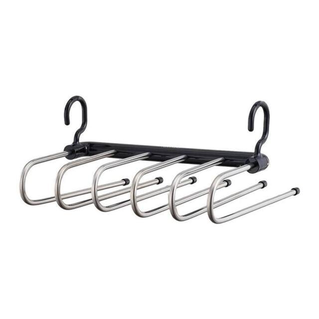 Kelvenix black Multi-Layer Foldable Rotating Clothes Rack - image 1