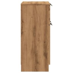 Berkfield Home Sideboard Artisan Oak 60x30x70 cm Engineered Wood in Brown - Size: 60 x 30 x 70 cm - thumbnail 5