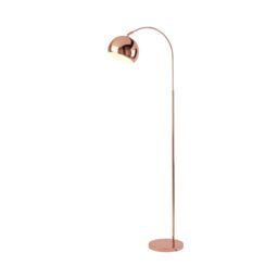 Lighting Collection Copper Arch Floor Lamp - thumbnail 2