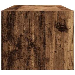 Berkfield Home TV Cabinets 2 pcs Old Wood 80x31x25.5 cm Engineered Wood in Brown - thumbnail 8