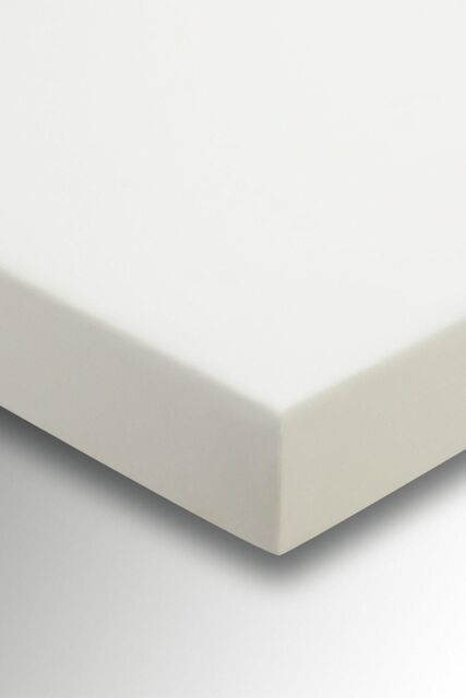 Helena Springfield 'Plain Dye' Polycotton Fitted Sheet Extra Deep in Ivory - Size: Double Fitted - image 1