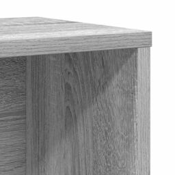 Berkfield Home Bookcase Grey Sonoma 60x24x101.5 cm Engineered Wood - thumbnail 9