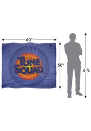 Warner Brothers Space Jam 2 Silky Touch Super Soft Throw Blanket 152x127cm in White - Size: 152x127 cm - thumbnail 3
