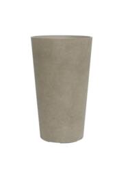 KDMD Vintage Aged Effect Tall Plastic Planter 76cm in Natural