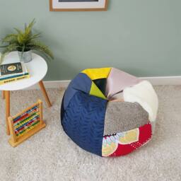rucomfy Beanbags rucomfy Kids Classic Bean Bag -Sensory Chair for Relaxation & Playtime - thumbnail 2