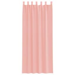 Berkfield Home Voile Curtains with Rod Pockets 2 pcs Pink - thumbnail 4
