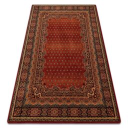 RugsX Wool Polonia Rug in Red - Size: 66 cm x 100 cm - thumbnail 1