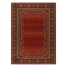 RugsX Wool Polonia Rug in Red - Size: 66 cm x 100 cm - thumbnail 3